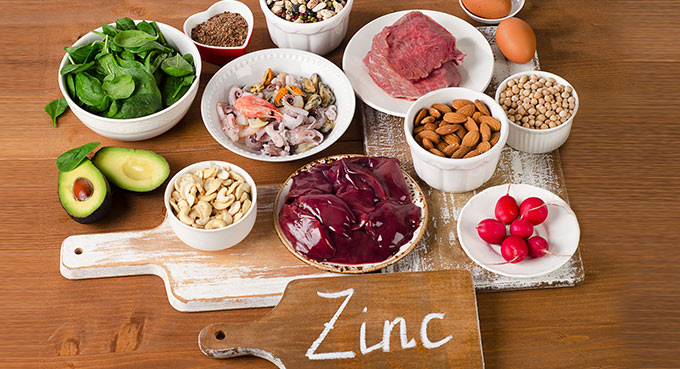 foods with zinc mineral