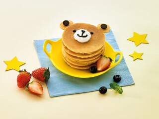 วิธีทำแพนเค้กนมหมีน้ำผึ้ง เมนูอร่อย จะทานเป็นอาหารเช้าก็ได้ เป็นอาหารว่างก็ดี